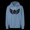 Unisex Garment-Dyed Lightweight Fleece Hooded Sweatshirt Thumbnail