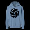 Unisex Garment-Dyed Lightweight Fleece Hooded Sweatshirt Thumbnail