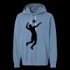Unisex Garment-Dyed Lightweight Fleece Hooded Sweatshirt Thumbnail