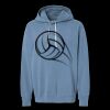 Unisex Garment-Dyed Lightweight Fleece Hooded Sweatshirt Thumbnail