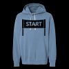 Unisex Garment-Dyed Lightweight Fleece Hooded Sweatshirt Thumbnail