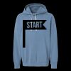 Unisex Garment-Dyed Lightweight Fleece Hooded Sweatshirt Thumbnail