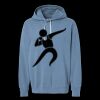 Unisex Garment-Dyed Lightweight Fleece Hooded Sweatshirt Thumbnail