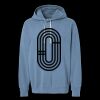 Unisex Garment-Dyed Lightweight Fleece Hooded Sweatshirt Thumbnail