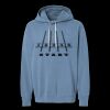 Unisex Garment-Dyed Lightweight Fleece Hooded Sweatshirt Thumbnail