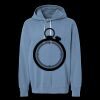 Unisex Garment-Dyed Lightweight Fleece Hooded Sweatshirt Thumbnail