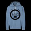 Unisex Garment-Dyed Lightweight Fleece Hooded Sweatshirt Thumbnail