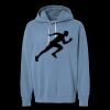 Unisex Garment-Dyed Lightweight Fleece Hooded Sweatshirt Thumbnail