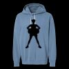 Unisex Garment-Dyed Lightweight Fleece Hooded Sweatshirt Thumbnail