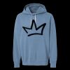 Unisex Garment-Dyed Lightweight Fleece Hooded Sweatshirt Thumbnail