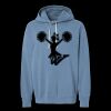 Unisex Garment-Dyed Lightweight Fleece Hooded Sweatshirt Thumbnail