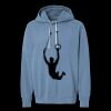 Unisex Garment-Dyed Lightweight Fleece Hooded Sweatshirt Thumbnail