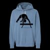 Unisex Garment-Dyed Lightweight Fleece Hooded Sweatshirt Thumbnail
