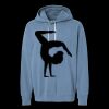 Unisex Garment-Dyed Lightweight Fleece Hooded Sweatshirt Thumbnail