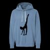 Unisex Garment-Dyed Lightweight Fleece Hooded Sweatshirt Thumbnail