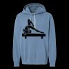 Unisex Garment-Dyed Lightweight Fleece Hooded Sweatshirt Thumbnail