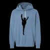 Unisex Garment-Dyed Lightweight Fleece Hooded Sweatshirt Thumbnail