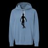 Unisex Garment-Dyed Lightweight Fleece Hooded Sweatshirt Thumbnail