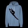 Unisex Garment-Dyed Lightweight Fleece Hooded Sweatshirt Thumbnail
