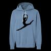 Unisex Garment-Dyed Lightweight Fleece Hooded Sweatshirt Thumbnail