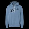 Unisex Garment-Dyed Lightweight Fleece Hooded Sweatshirt Thumbnail