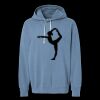 Unisex Garment-Dyed Lightweight Fleece Hooded Sweatshirt Thumbnail