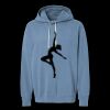 Unisex Garment-Dyed Lightweight Fleece Hooded Sweatshirt Thumbnail