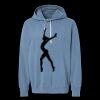 Unisex Garment-Dyed Lightweight Fleece Hooded Sweatshirt Thumbnail