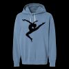 Unisex Garment-Dyed Lightweight Fleece Hooded Sweatshirt Thumbnail