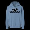 Unisex Garment-Dyed Lightweight Fleece Hooded Sweatshirt Thumbnail