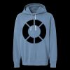 Unisex Garment-Dyed Lightweight Fleece Hooded Sweatshirt Thumbnail