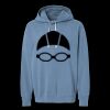 Unisex Garment-Dyed Lightweight Fleece Hooded Sweatshirt Thumbnail