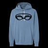 Unisex Garment-Dyed Lightweight Fleece Hooded Sweatshirt Thumbnail