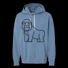 Unisex Garment-Dyed Lightweight Fleece Hooded Sweatshirt Thumbnail