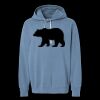 Unisex Garment-Dyed Lightweight Fleece Hooded Sweatshirt Thumbnail