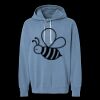 Unisex Garment-Dyed Lightweight Fleece Hooded Sweatshirt Thumbnail