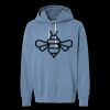 Unisex Garment-Dyed Lightweight Fleece Hooded Sweatshirt Thumbnail