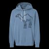 Unisex Garment-Dyed Lightweight Fleece Hooded Sweatshirt Thumbnail