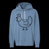 Unisex Garment-Dyed Lightweight Fleece Hooded Sweatshirt Thumbnail