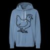 Unisex Garment-Dyed Lightweight Fleece Hooded Sweatshirt Thumbnail