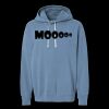 Unisex Garment-Dyed Lightweight Fleece Hooded Sweatshirt Thumbnail
