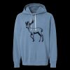 Unisex Garment-Dyed Lightweight Fleece Hooded Sweatshirt Thumbnail