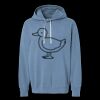 Unisex Garment-Dyed Lightweight Fleece Hooded Sweatshirt Thumbnail