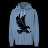 Unisex Garment-Dyed Lightweight Fleece Hooded Sweatshirt Thumbnail