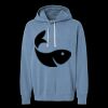 Unisex Garment-Dyed Lightweight Fleece Hooded Sweatshirt Thumbnail