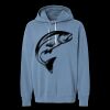 Unisex Garment-Dyed Lightweight Fleece Hooded Sweatshirt Thumbnail
