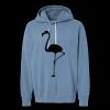 Unisex Garment-Dyed Lightweight Fleece Hooded Sweatshirt Thumbnail