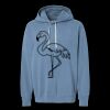 Unisex Garment-Dyed Lightweight Fleece Hooded Sweatshirt Thumbnail