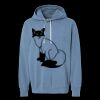 Unisex Garment-Dyed Lightweight Fleece Hooded Sweatshirt Thumbnail