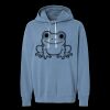Unisex Garment-Dyed Lightweight Fleece Hooded Sweatshirt Thumbnail